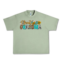 Oil Green Western Great Grandma Urban Heavy Tee - texasbilliewilder