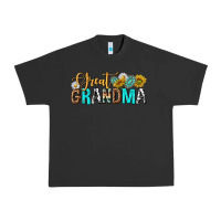 Pigment Black Western Great Grandma Urban Heavy Tee - texasbilliewilder
