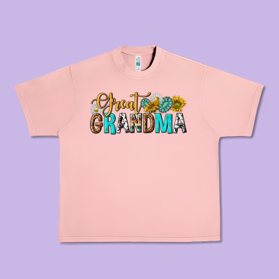 Western Great Grandma Urban Heavy Tee Designed By Texasbilliewilder