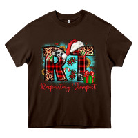 Chocolate Brown christmas rt respiratory therapist Heavy Core Tee - JahusDesignShop