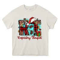 Cream christmas rt respiratory therapist Heavy Core Tee - JahusDesignShop