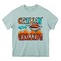 Arona chillin and grilling Heavy Core Tee - MaliasSmallBusiness