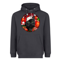 Smoke christmas bombay cat Heavyweight Hoodie - LillyAllenDesigns