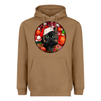 Toasted Coconut christmas bombay cat Heavyweight Hoodie - LillyAllenDesigns