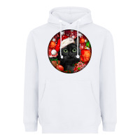 White christmas bombay cat Heavyweight Hoodie - LillyAllenDesigns