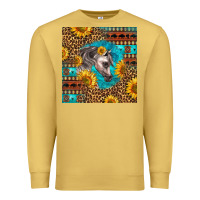 Antique Gold arabian horse Premium Sweatshirt - LillyAllenDesigns