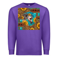 Purple arabian horse Premium Sweatshirt - LillyAllenDesigns