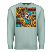 Seafoam arabian horse Premium Sweatshirt - LillyAllenDesigns