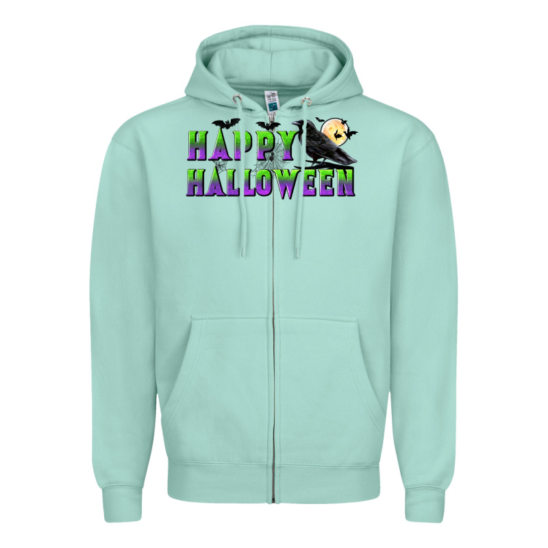 Happy Halloween Zipper Hoodie by BundleAndBundleShop | Teevron