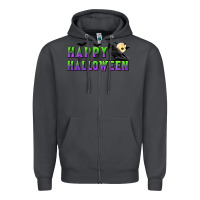 Smoke happy halloween Zipper Hoodie - BundleAndBundleShop