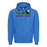 True Royal happy halloween Zipper Hoodie - BundleAndBundleShop
