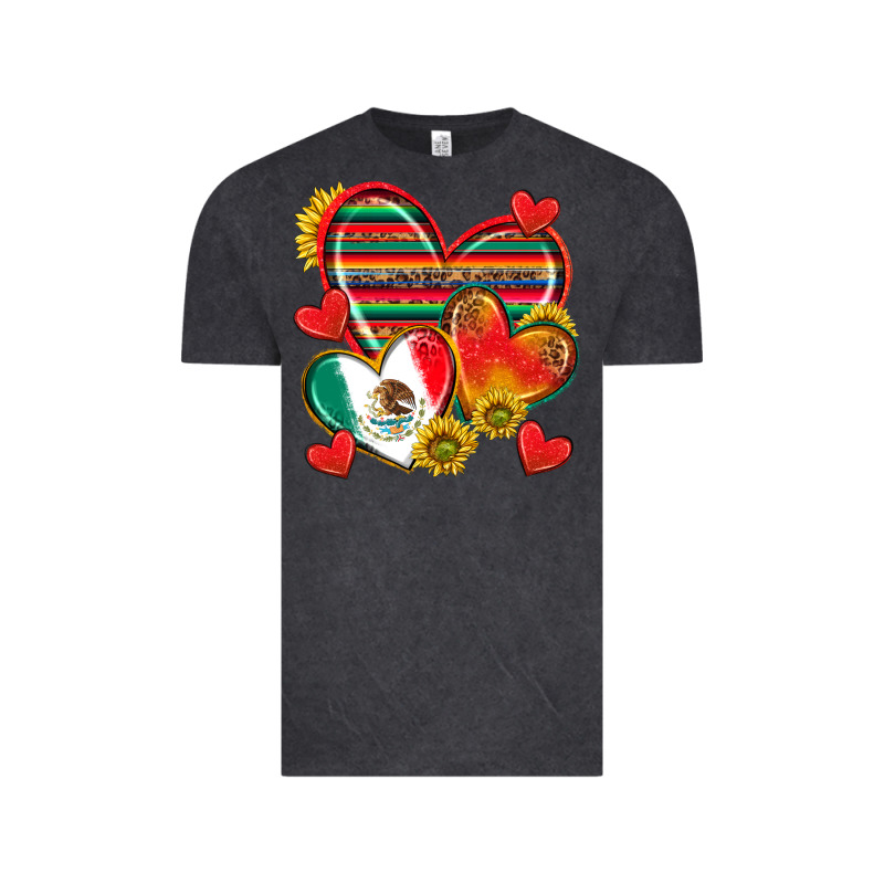 Mexican Hearts Vintage Tee by texasbilliewilder | Teevron