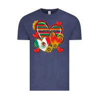 Vintage Denim Mexican Hearts Vintage Tee - texasbilliewilder