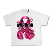 Lunar Rock Warrior Breast Cancer with boxing gloves Urban Heavy Tee - NancyCooperArtShop