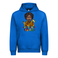 Cobalt juneteenth 1865 black boy Urban Hoodie - BarkalooDesign