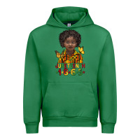 Emerald juneteenth 1865 black boy Urban Hoodie - BarkalooDesign