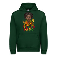 Foreset Green juneteenth 1865 black boy Urban Hoodie - BarkalooDesign