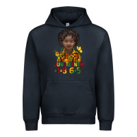 Navy juneteenth 1865 black boy Urban Hoodie - BarkalooDesign