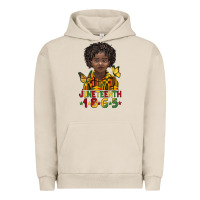 Pigment French Oak juneteenth 1865 black boy Urban Hoodie - BarkalooDesign