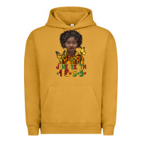 Pigment Peanut Butter juneteenth 1865 black boy Urban Hoodie - BarkalooDesign