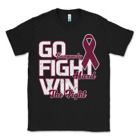 Black Go Burgundy Fifht Hard Win The Fight Classic Tee - Bettercallsaul