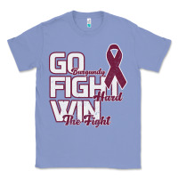 Colony Blue Go Burgundy Fifht Hard Win The Fight Classic Tee - Bettercallsaul