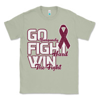 Matcha Go Burgundy Fifht Hard Win The Fight Classic Tee - Bettercallsaul
