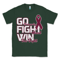 Sports Green Go Burgundy Fifht Hard Win The Fight Classic Tee - Bettercallsaul