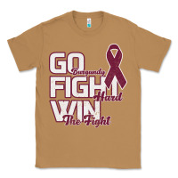 Toasted Coconut Go Burgundy Fifht Hard Win The Fight Classic Tee - Bettercallsaul