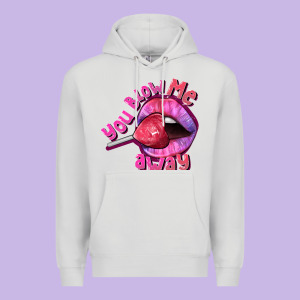 You Blow Me Away Valentines Day Premium Hoodie Designed By Fadigitalartstudio