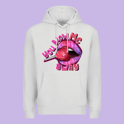 You Blow Me Away Valentines Day Premium Hoodie Designed By Fadigitalartstudio