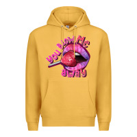 Mustard You Blow Me Away Valentines Day Premium Hoodie - FaDigitalArtStudio