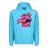 Ocean Blue You Blow Me Away Valentines Day Premium Hoodie - FaDigitalArtStudio