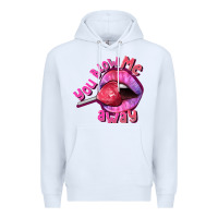 White You Blow Me Away Valentines Day Premium Hoodie - FaDigitalArtStudio