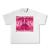 Lunar Rock Breast Cancer with boxing gloves Urban Heavy Tee - NancyCooperArtShop