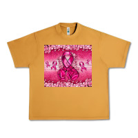 Peanut Butter Breast Cancer with boxing gloves Urban Heavy Tee - NancyCooperArtShop