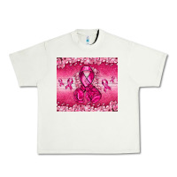 Pistachio Breast Cancer with boxing gloves Urban Heavy Tee - NancyCooperArtShop