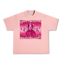 Salmon Breast Cancer with boxing gloves Urban Heavy Tee - NancyCooperArtShop