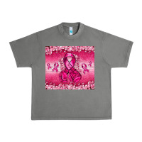 Tornado Breast Cancer with boxing gloves Urban Heavy Tee - NancyCooperArtShop