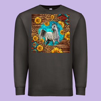 Arabian Horse Premium Sweatshirt Designed By Lillyallendesigns