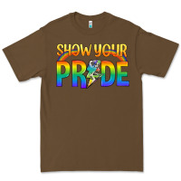 Cacao Lgbtq Show Your Pride With Rainbow Premium Tee - BundleAndBundleShop
