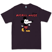 Plum michael the mouse Premium Tee - tuanDangUi
