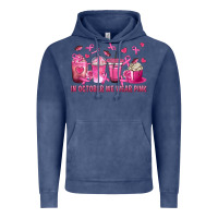 Vintage Denim In October We Wear Pink with Breast Cancer Coffee Vintage Hoodie - texasbilliewilder