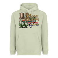 Matcha merry christmas texas Heavyweight Hoodie - SublimationCraftShop