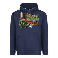 Navy merry christmas texas Heavyweight Hoodie - SublimationCraftShop