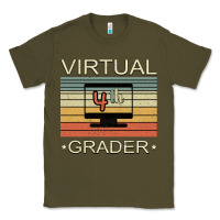 Army Green Virtual 4th Grader Classic Tee - Bettercallsaul