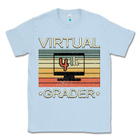 Dusty Blue Virtual 4th Grader Classic Tee - Bettercallsaul