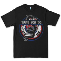 Black Tang Soo Do Hoodie Martial Arts Gift Dragon Korean Premium Tee - tuanDangUi