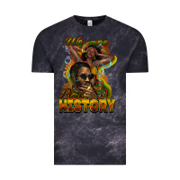 Cloud Black we are black history Vintage Tee - NancyCooperArtShop