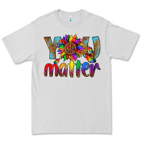 Dove Grey Lgbtq You Matter With Leopard Premium Tee - BundleAndBundleShop